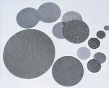 Black Wire Mesh Cloth Disc