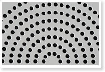 Round Hole Punched Sheet, Material for Sieve Processing