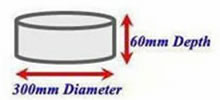 Metal Test Sieves with 300mm diameter and 60 mm depth